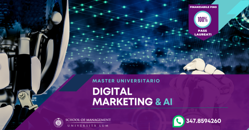 Master digital marketing Pass laureati 2025